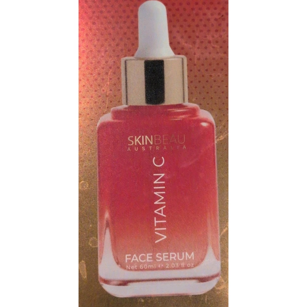 Skinbeau Australia Vitamin C Face Serum 2 FL Oz Brighten Hydrating